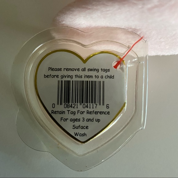 RARE Hoppity The Bunny Ty Beanie Babies RARE SEE DETAILS - Picture 5 of 9